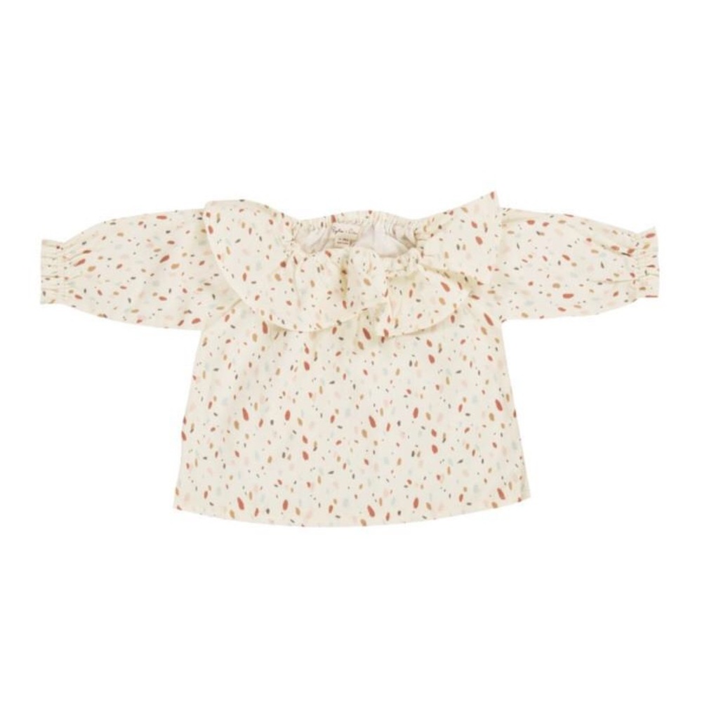 Rylee + Cru NWOT confetti blouse 6/7